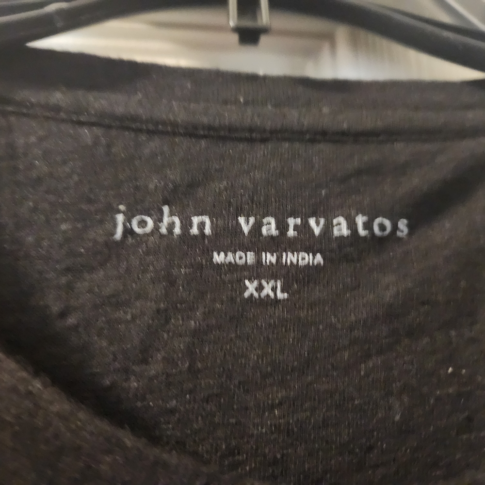 John Varvatos Black T-Shirt XXL